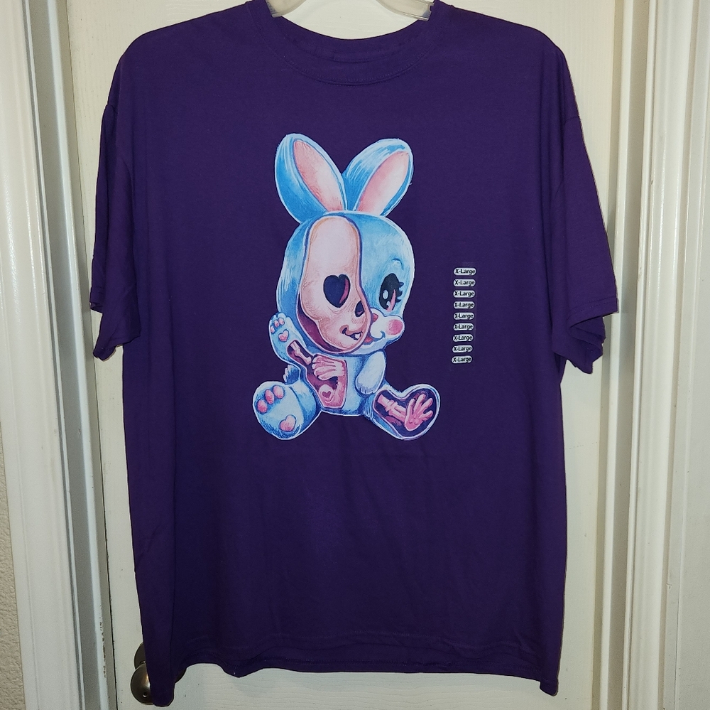 Dissected Bunny XL T-Shirt by Isaac Morris